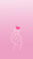 bts finger heart wallpaper