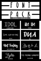 bts font style