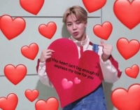 bts heart meme