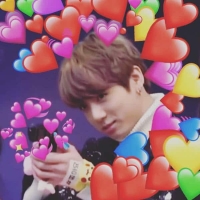 bts heart meme