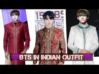 bts in indian outfit