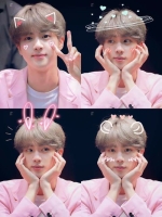 bts jin cute photos