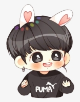 bts jungkook chibi