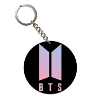 bts logo keychain