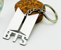 bts logo keychain