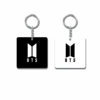 bts logo keychain