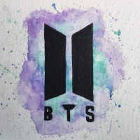 bts logo painting