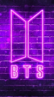 bts logo purple