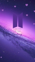 bts logo purple