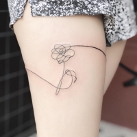 bts love yourself tattoo