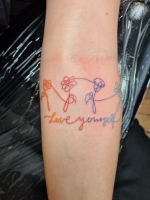 bts love yourself tattoo