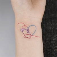 bts love yourself tattoo