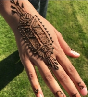 bts mehndi tattoo