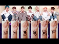 bts mehndi tattoo