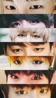 bts members eyes