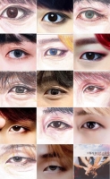 bts members eyes