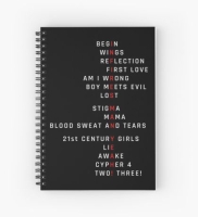 bts notebook cover ideas