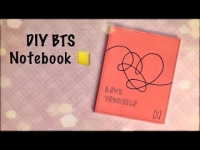 bts notebook cover ideas