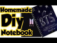 bts notebook cover ideas