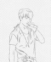 bts outline drawing