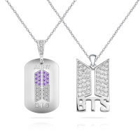 bts pendant necklace