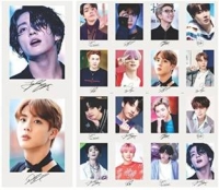 bts photocards printable