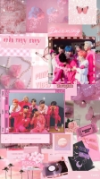 bts pink wallpaper