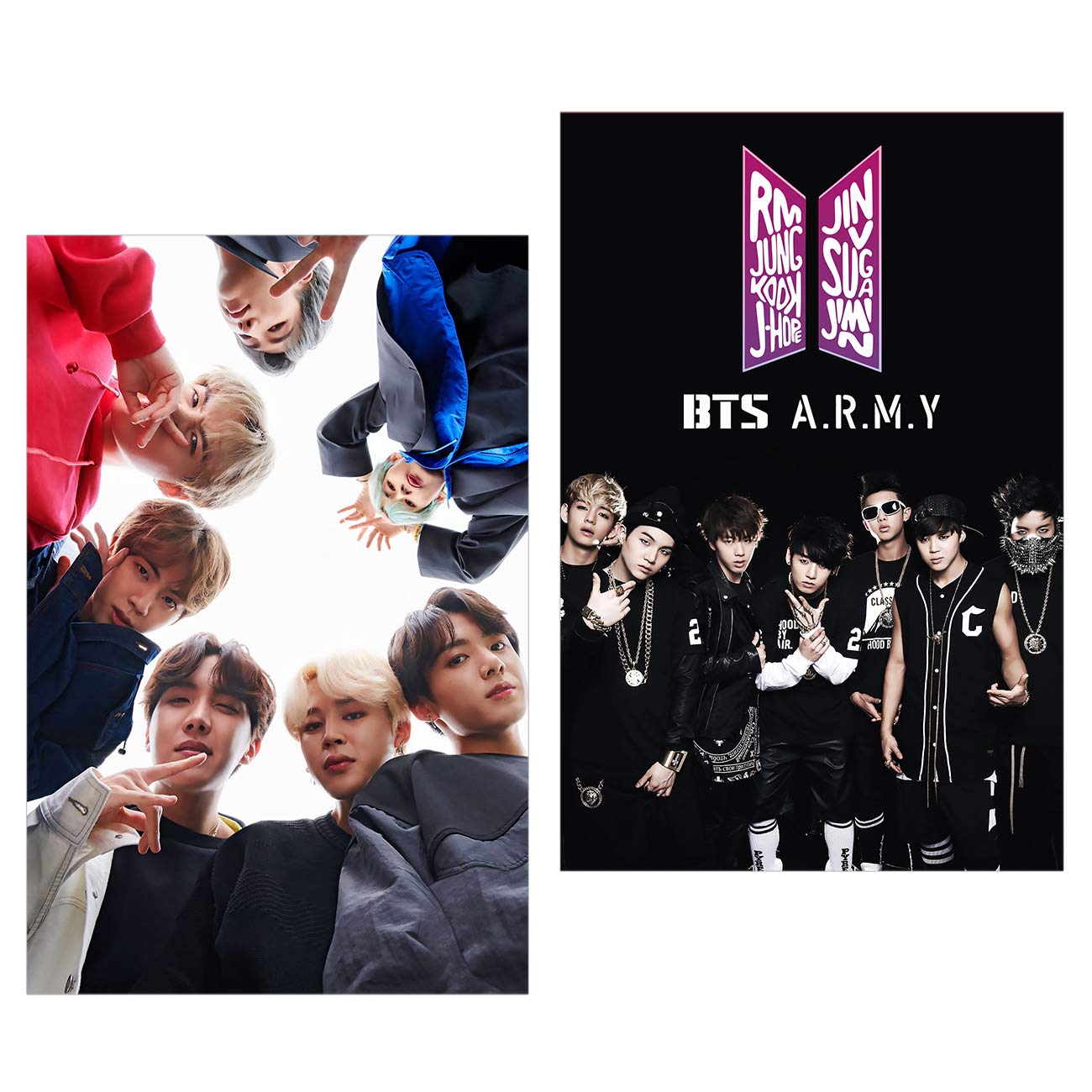 BTS Print Bts Group Print Bts Fanart Bts Printable Bts Poster Bts Card Bts  Digital Art BTS Logo Instant Download 