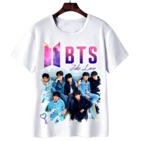 bts printed t shirt