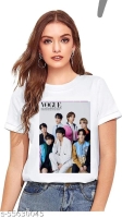 bts printed t shirt