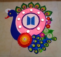 bts rangoli