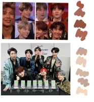 bts real skin tone