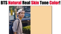 bts real skin tone