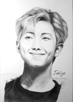 bts rm drawing