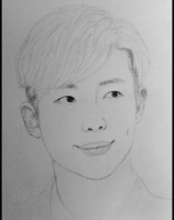 bts rm drawing