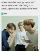 bts school memes