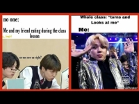 bts school memes