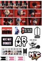 bts stickers printable