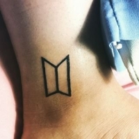 bts tattoo logo