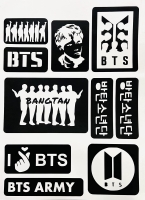 bts tattoo logo