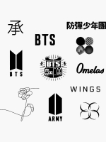 bts tattoo logo