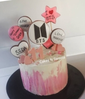 bts themed cake