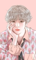 bts v anime