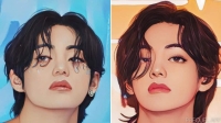 bts v cartoon