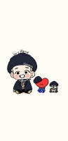 bts v chibi