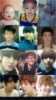 bts v childhood photos