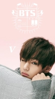 bts v cute wallpaper