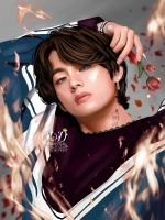 bts v fanart