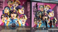 bts wall painting