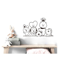 bts wall stickers